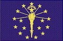 Indiana State Flag